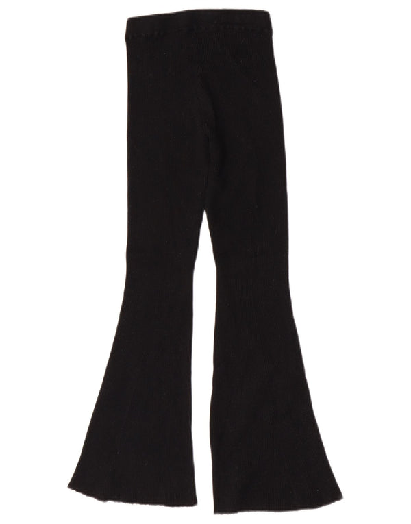 Calça de treino Zara Girls Flare 9-10 anos preta viscose