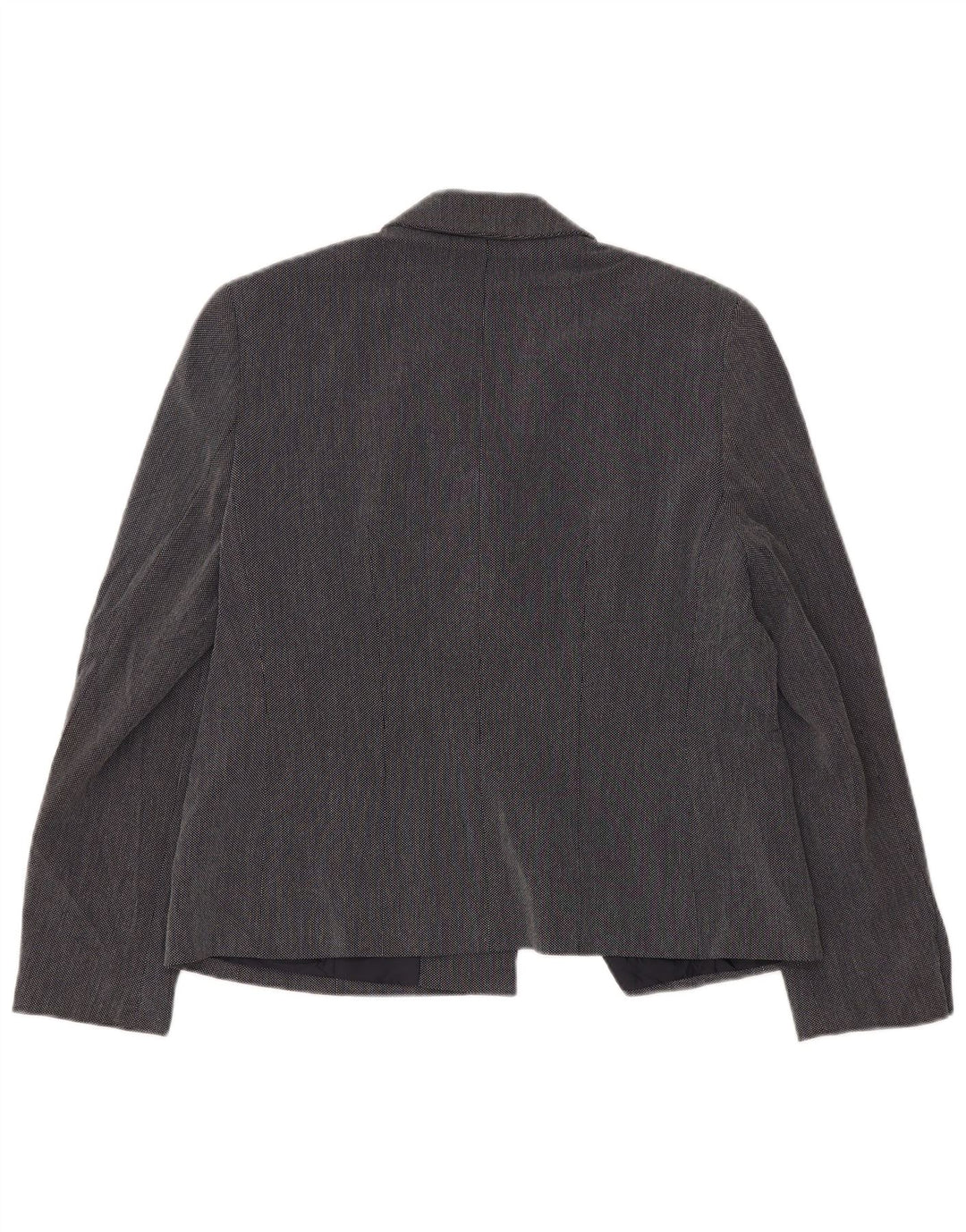 Jaqueta Blazer Padrão Feminina Marks & Spencer Reino Unido 16 Grande Azul Marinho