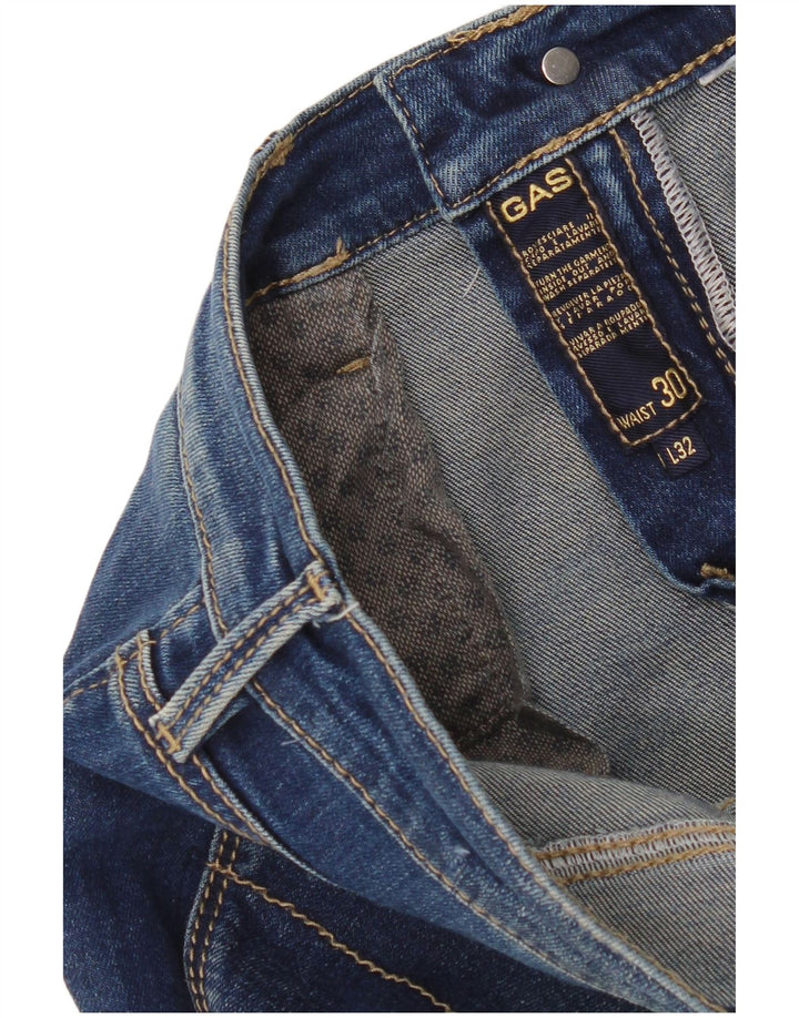 Jeans skinny feminino Gas W30 L32 azul