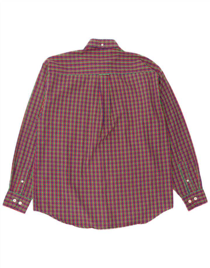 Camisa masculina BEN SHERMAN média xadrez multicolorida