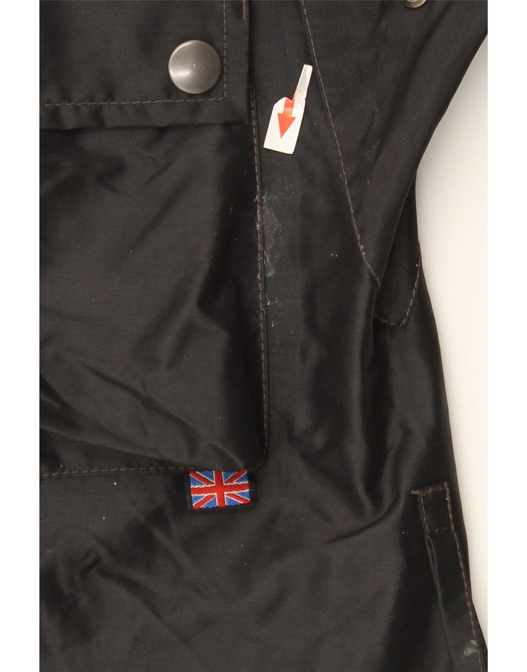 Belstaff Mens Racer Jacket UK 38 Médio Preto Nylon