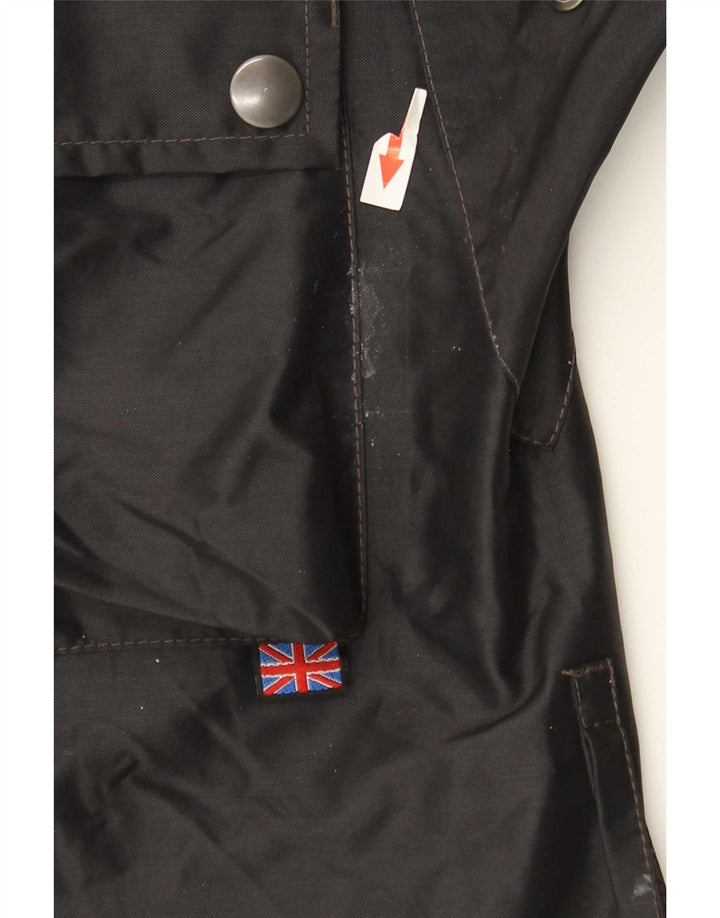 Belstaff Mens Racer Jacket UK 38 Médio Preto Nylon