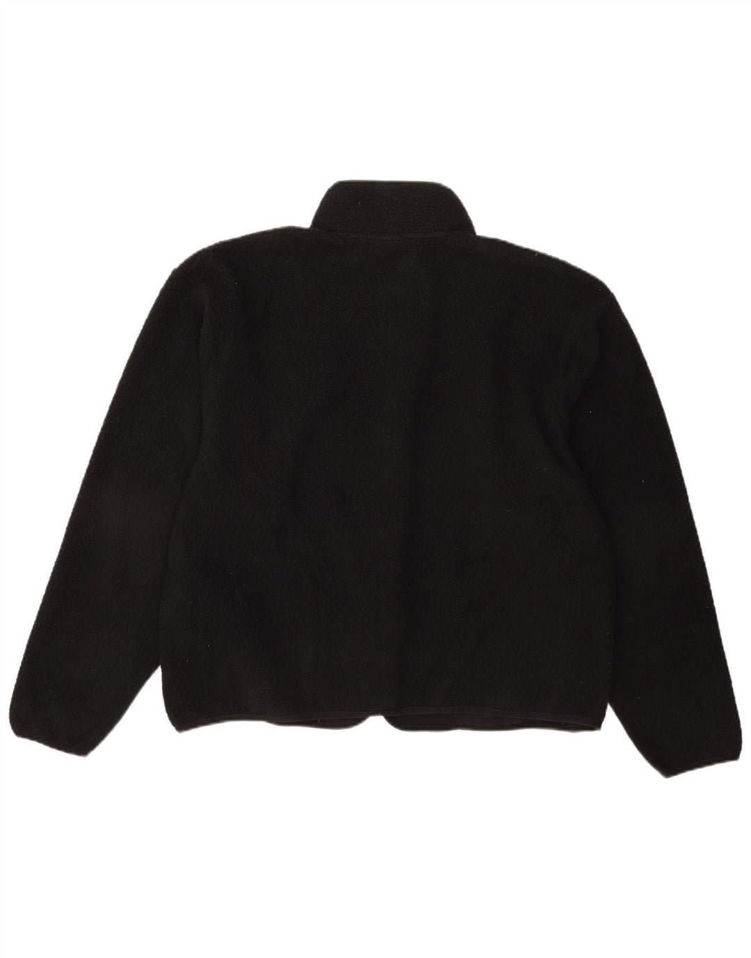 Jaqueta Nike Masculina Loose Fit Fleece UK 38 Médio Preto Poliéster