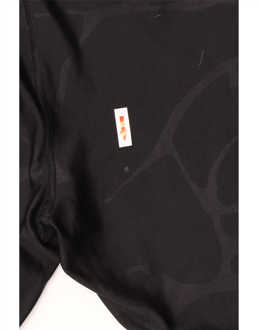 Under Armour Womens Capri Leggings UK 14 Médio Preto Camuflagem