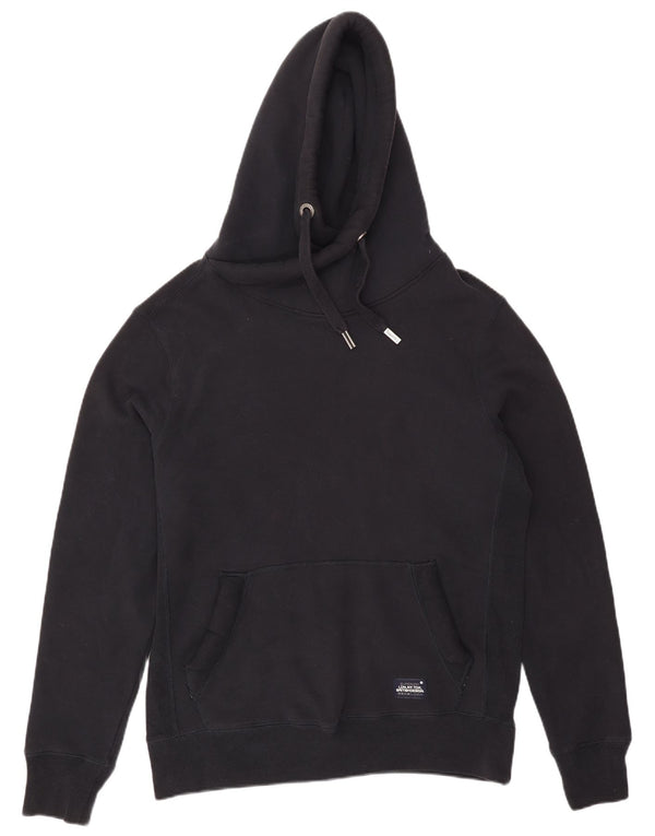 Suéter com capuz masculino Superdry XL preto algodão