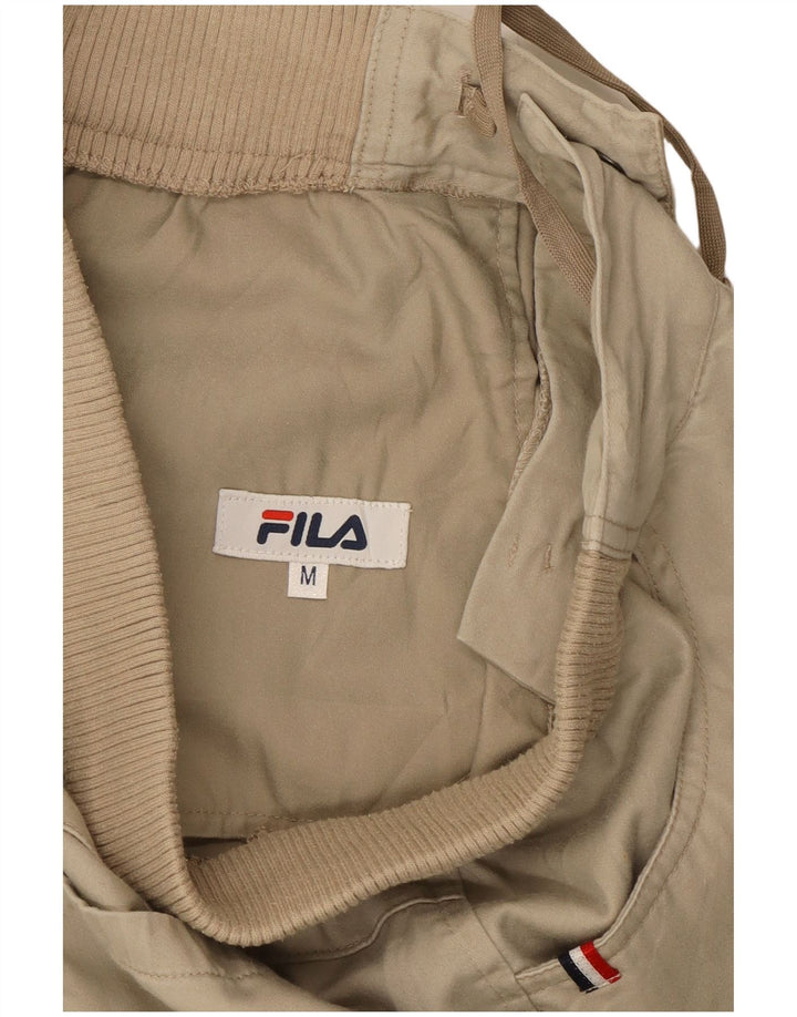 FILA Shorts feminino casual médio W28 bege
