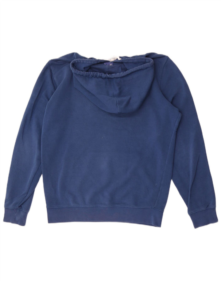 Jumper com capuz gráfico masculino Champion pequeno azul marinho