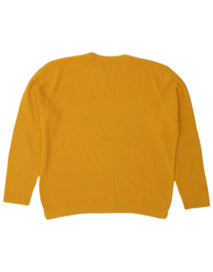 Suéter Zara Boys com gola redonda 9-10 anos amarelo