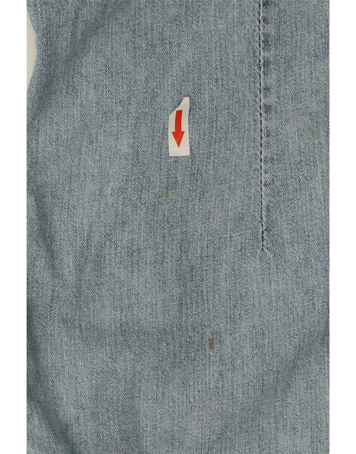 Camisa jeans feminina Wrangler Reino Unido 14 grande azul