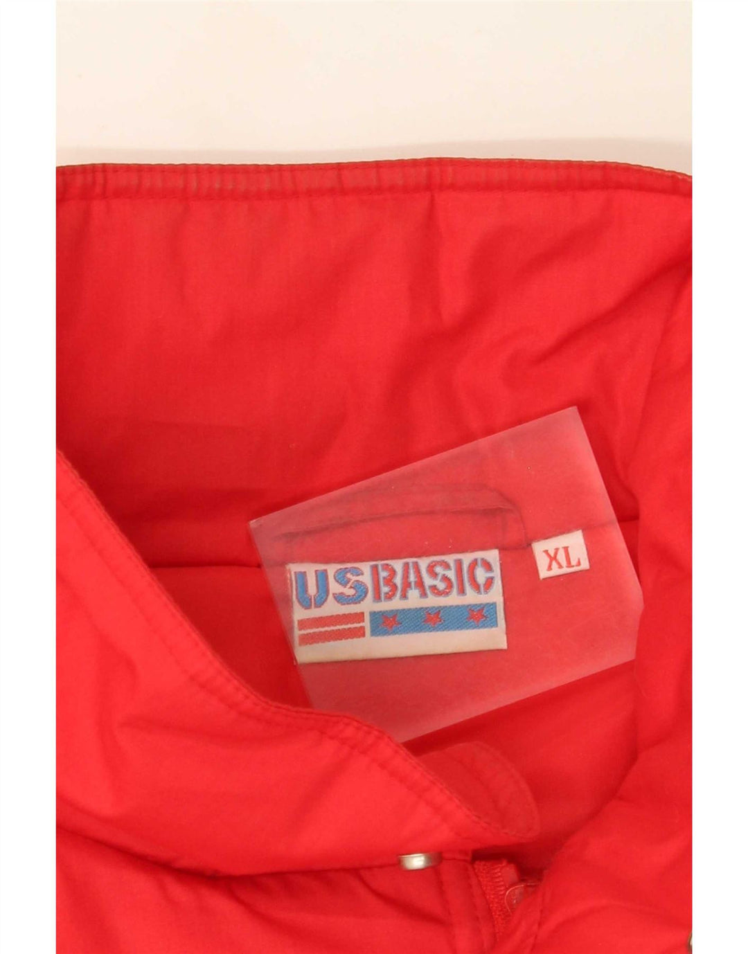 Jaqueta corta-vento masculina Ferrari UK 42 XL poliéster vermelho