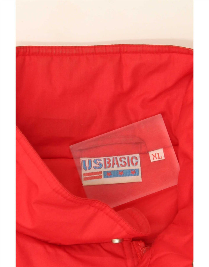 Jaqueta corta-vento masculina Ferrari UK 42 XL poliéster vermelho