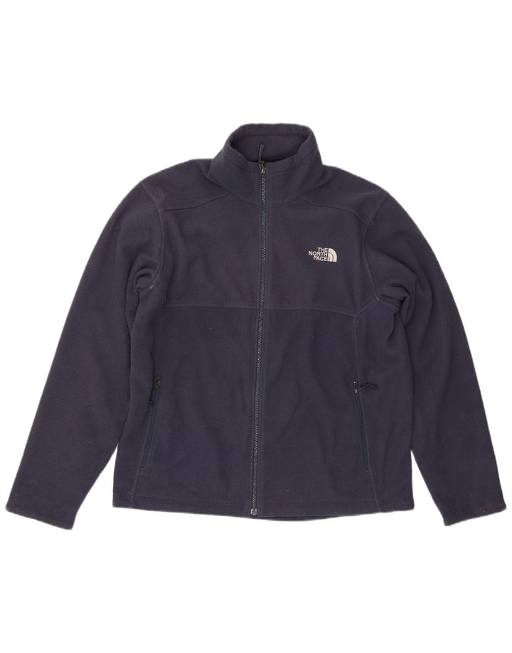 Jaqueta masculina The North Face Liner Fleece Reino Unido 40 grande poliéster azul marinho