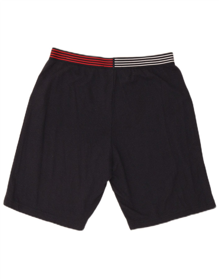 Tommy Hilfiger Mens Graphic Sport Shorts Pequeno Poliéster Azul Marinho