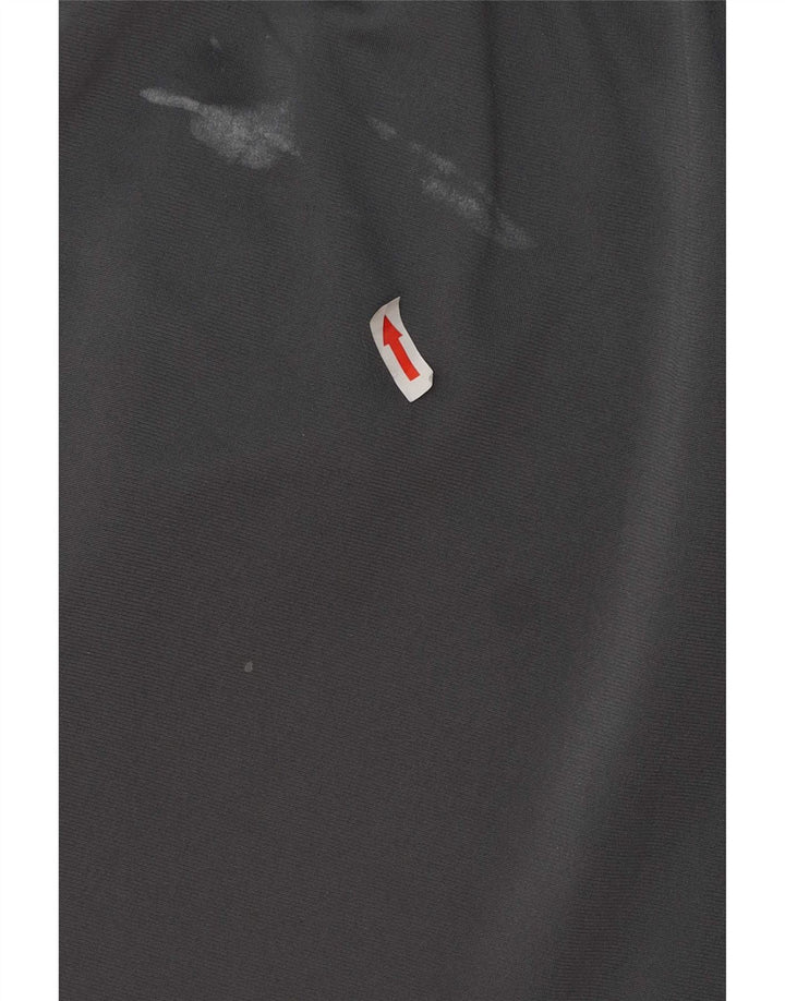 Calça de treino masculina Kappa grande poliéster cinza