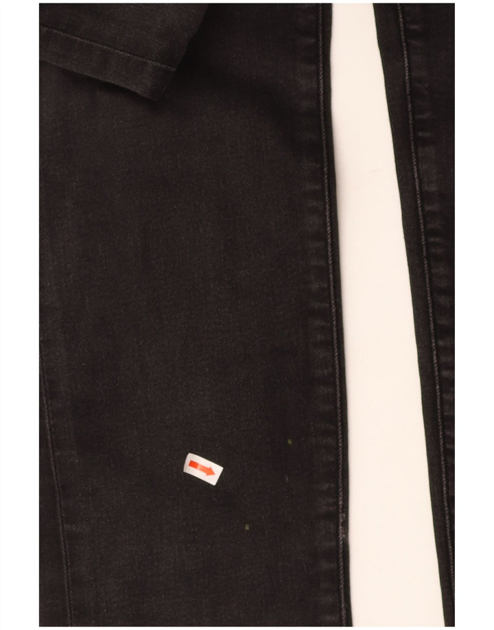 LEVI'S Feminino 511 Slim Jeans W30 L32 Algodão Preto