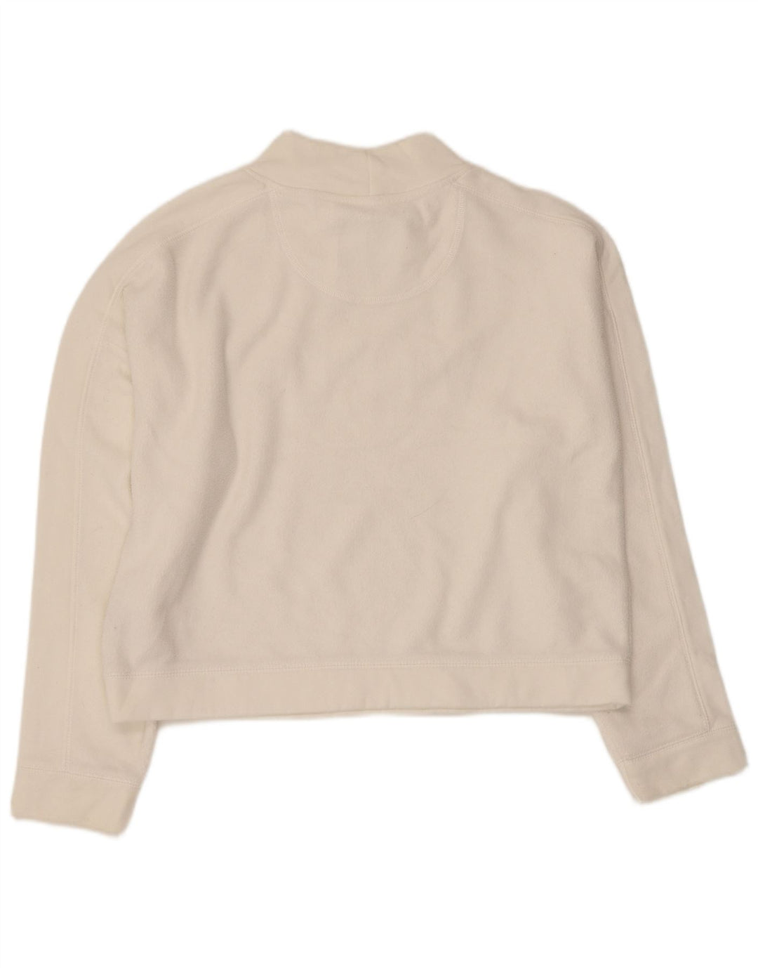 Suéter feminino com estampa gráfica Jack Wills Reino Unido 14 grande branco