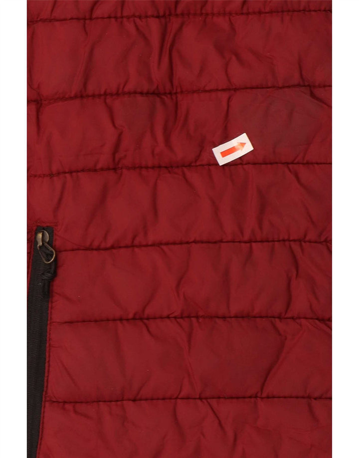 Colete acolchoado masculino The North Face UK 38 poliéster marrom médio