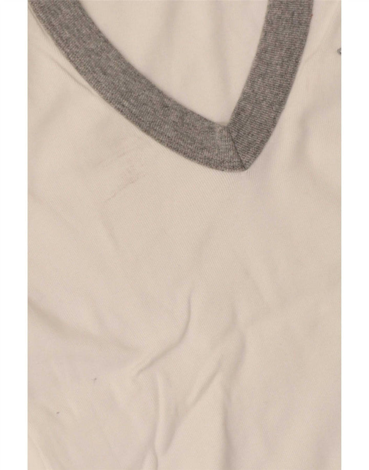 Camiseta feminina Kappa UK 8 Small White Colourblock