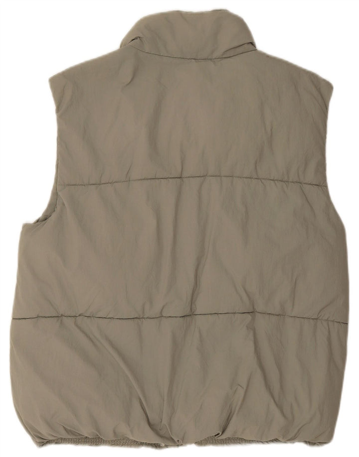 Zara Boys Colete acolchoado 13-14 anos cáqui nylon