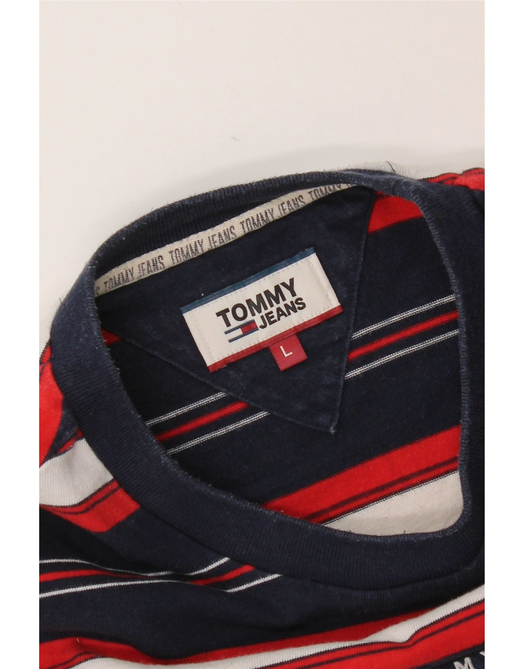 Camiseta masculina Tommy Hilfiger grande azul marinho