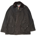 Jaqueta masculina de algodão encerado Miller & Simons Reino Unido 42 XL preta