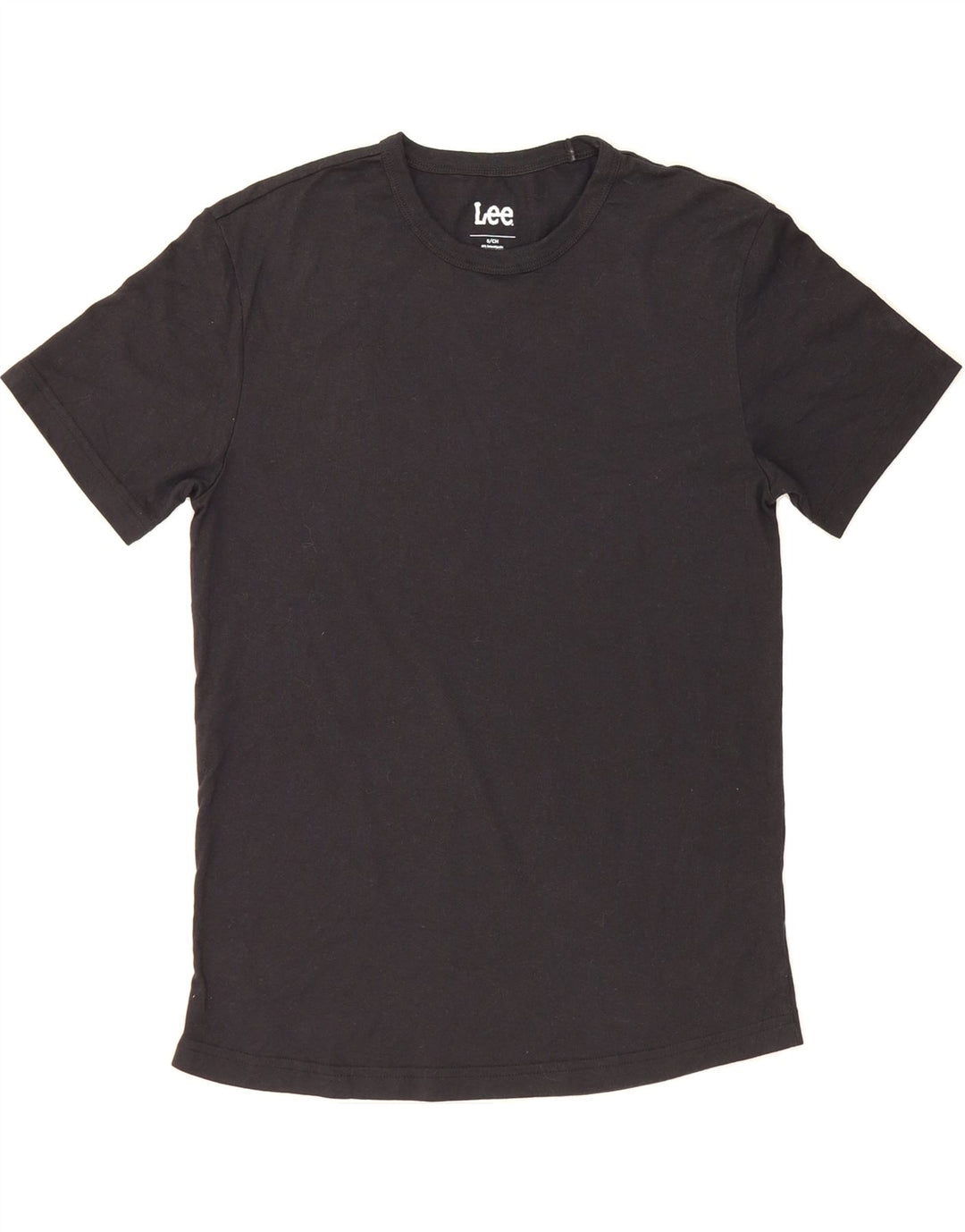 LEE Mens T-Shirt Top Small Black Cotton Vintage Lee and Second-Hand Lee from Messina Hembry 