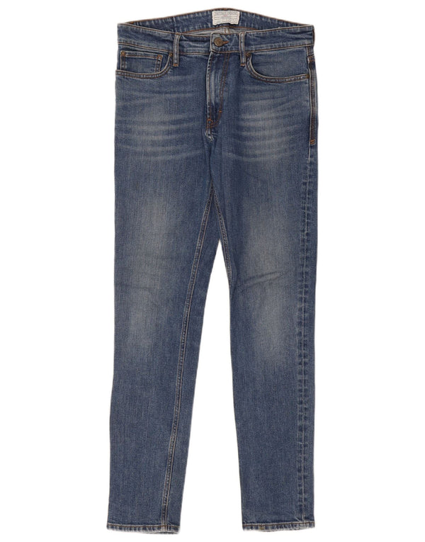 Calça Jeans Slim Feminina Fat Face W32 L32 Algodão Azul