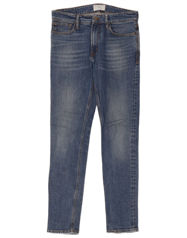 Calça Jeans Slim Feminina Fat Face W32 L32 Algodão Azul