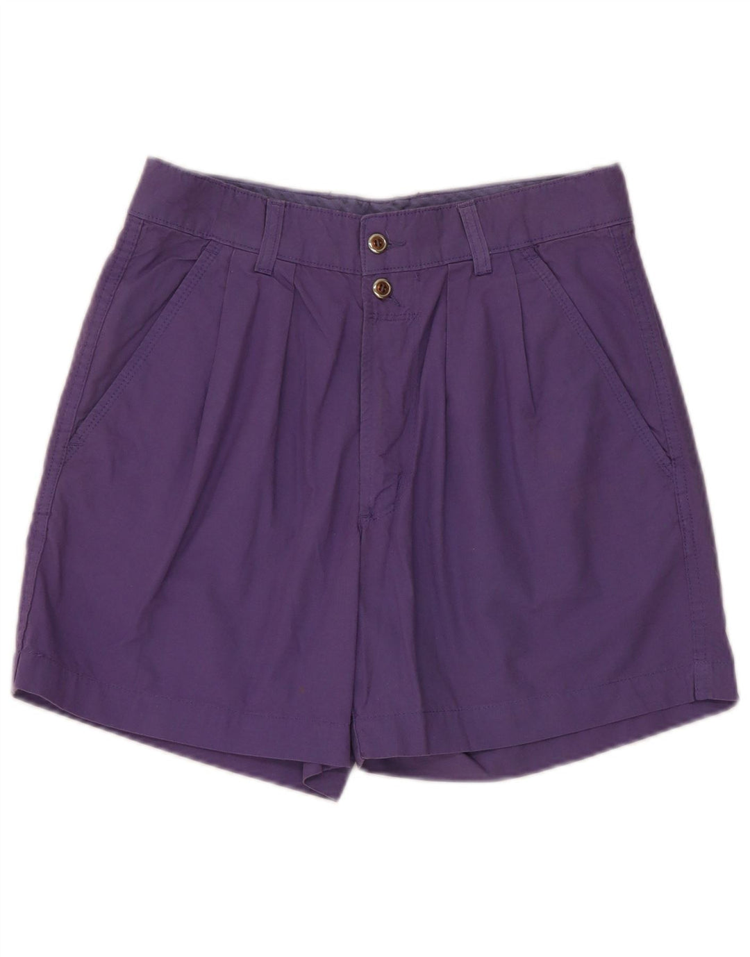 Shorts chino feminino CARRERA W30 algodão roxo médio