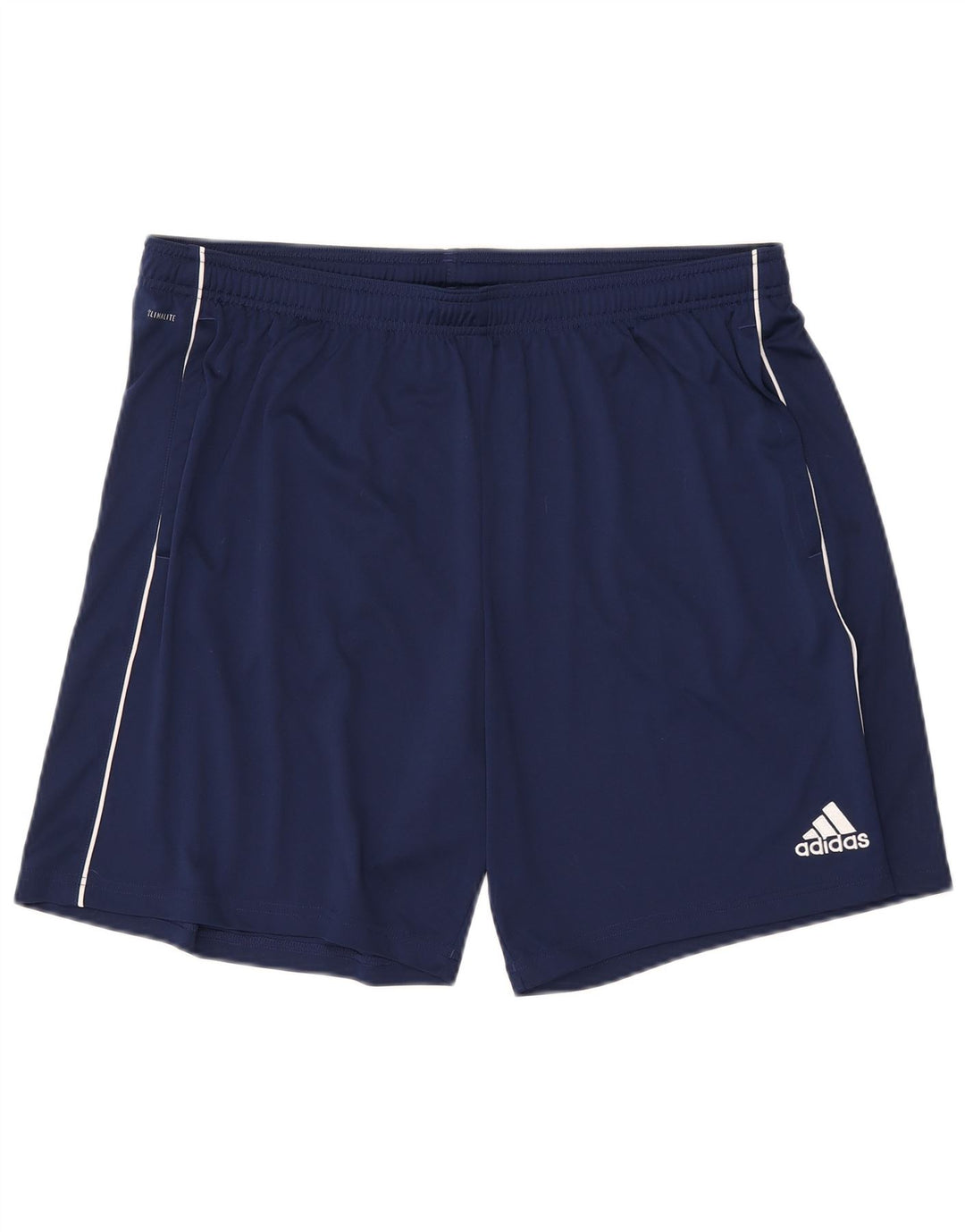 Shorts esportivos masculinos ADIDAS Climalite 2XL azul marinho poliéster