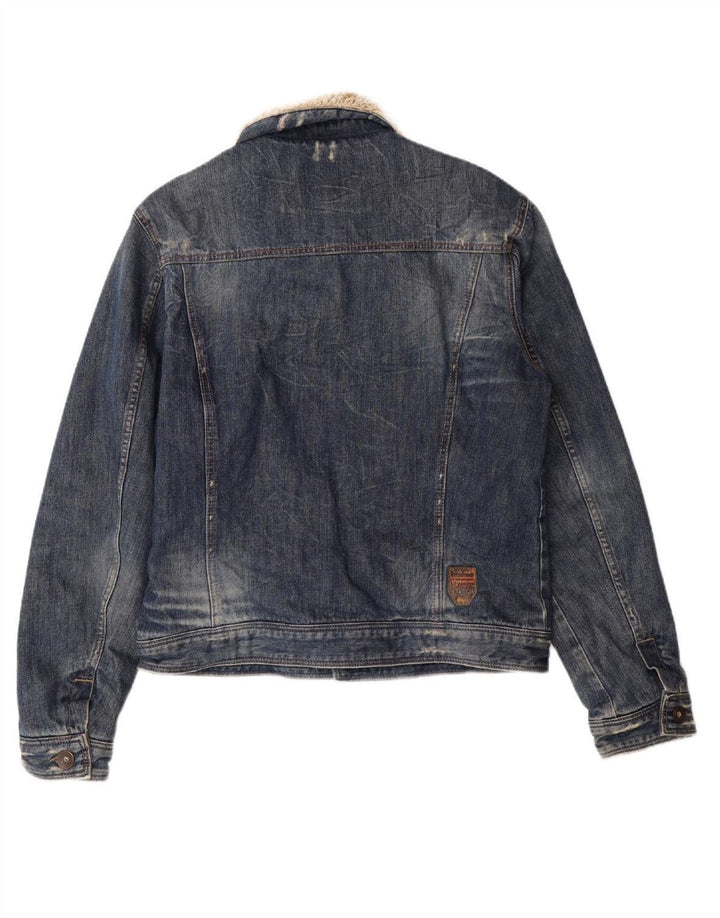 Jaqueta jeans ENERGIE Boys 15-16 anos XL azul algodão