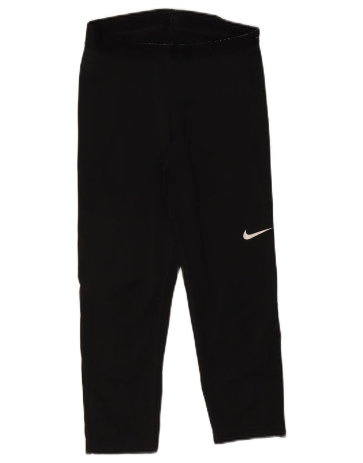 Leggings Nike Dri Fit Capri UK 8 Pequenas Pretas