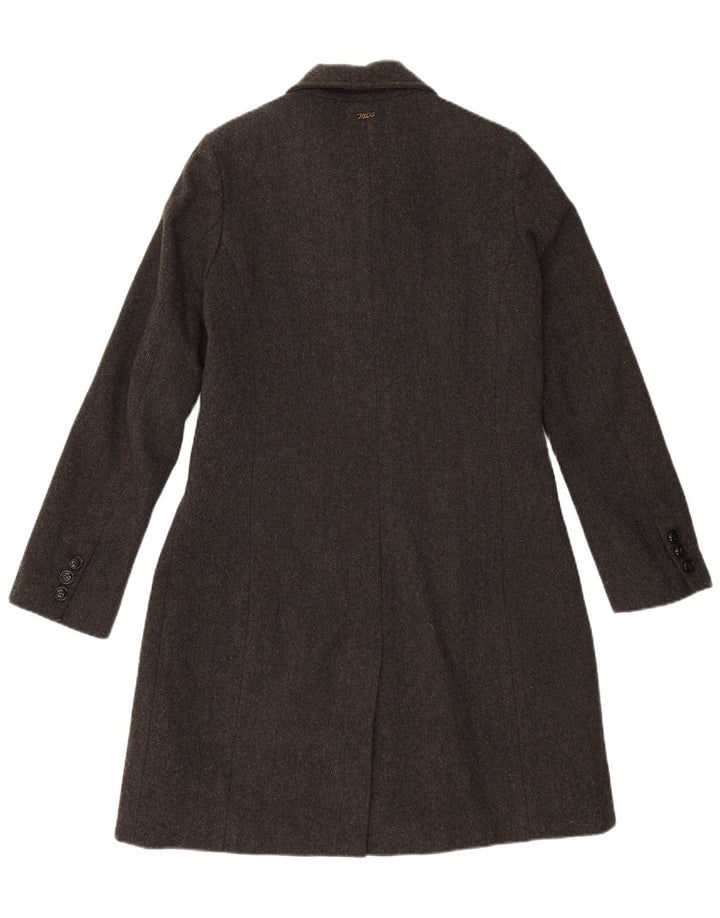 Sobretudo feminino MARLBORO CLASSICS UK 12 lã cinza médio