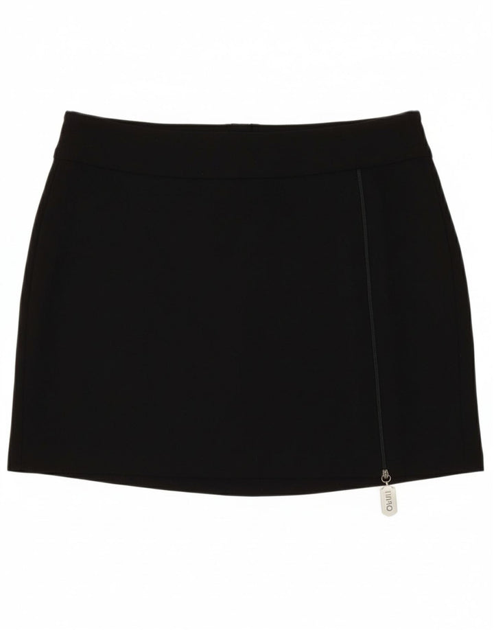 LIU JO Mini saia feminina IT 44 Médio W30 Preto