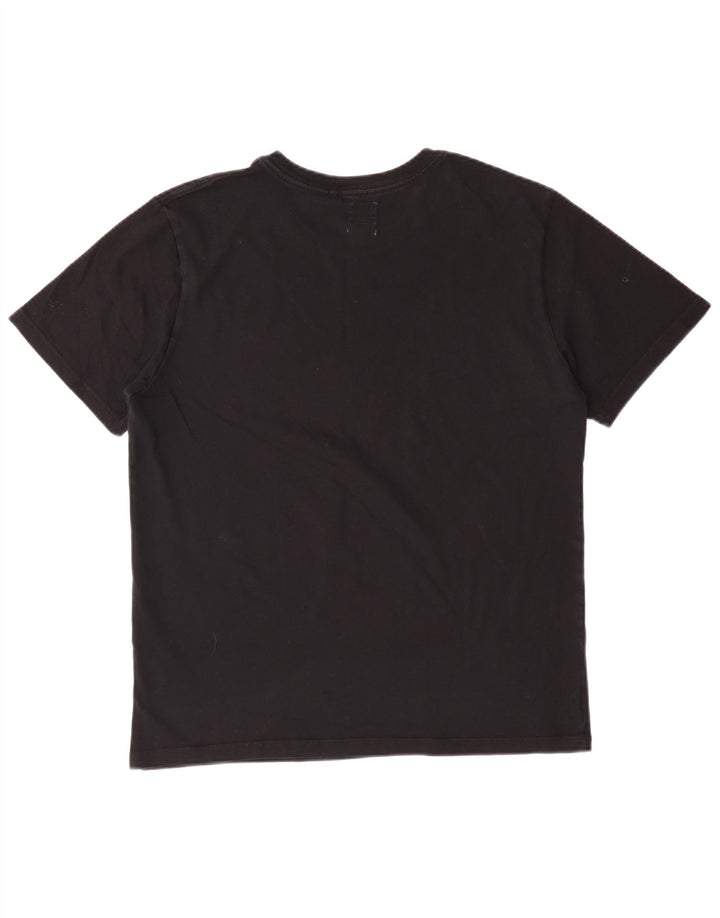 Camiseta masculina Levi's Standard Fit top médio algodão preto