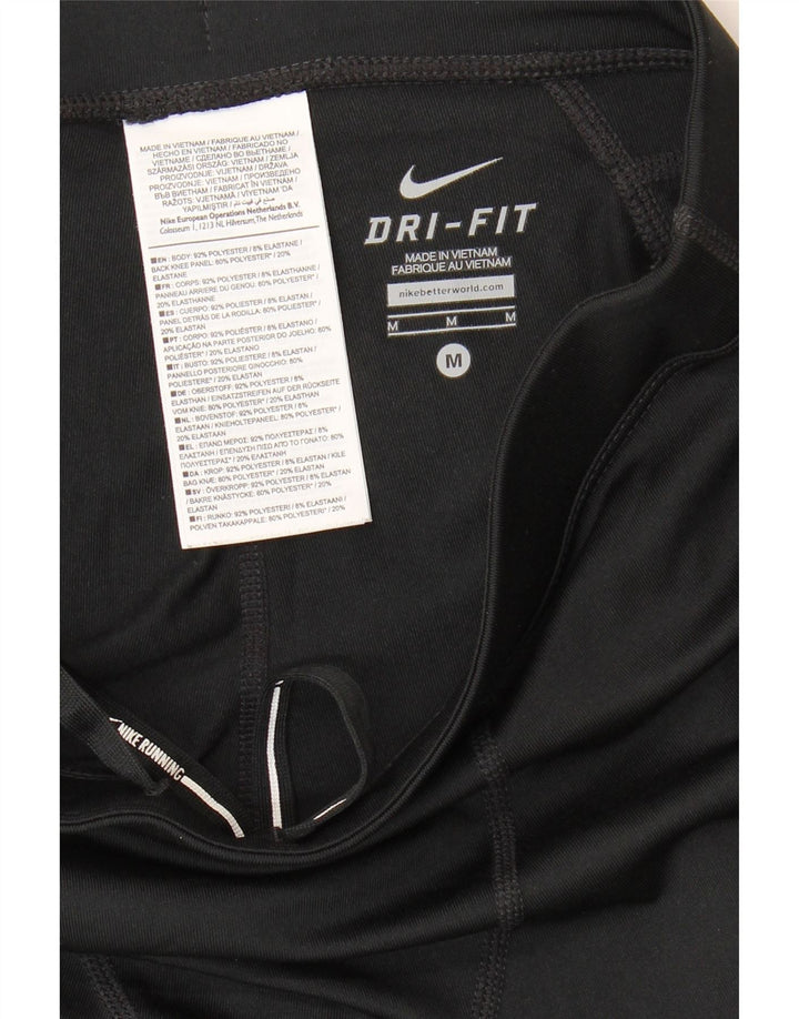 Leggings Nike Dri Fit UK 12 Médio Preto Poliéster
