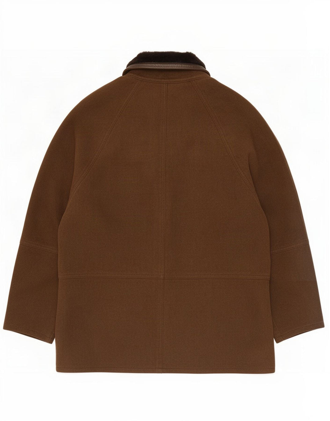 Jaqueta masculina Dibi Shearling IT 52 XL marrom