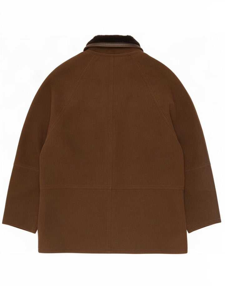 Jaqueta masculina Dibi Shearling IT 52 XL marrom