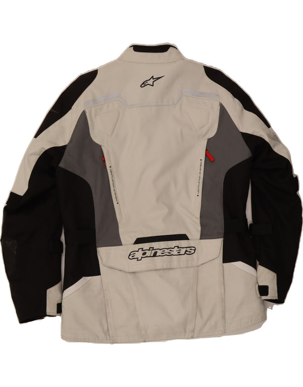Jaqueta masculina ALPINESTARS Moto Racer 2XL off white colorblock motocicleta