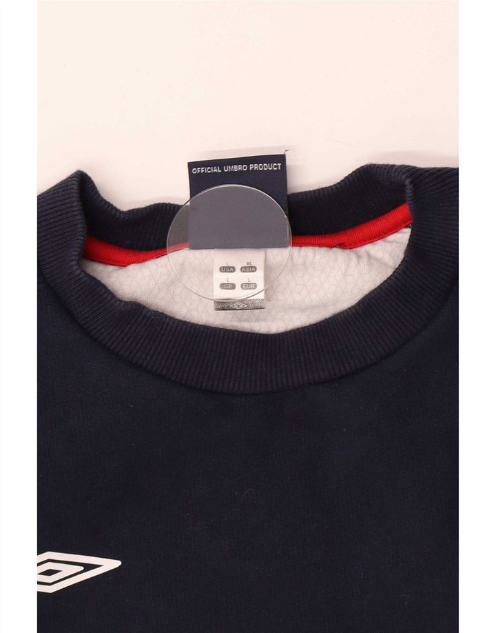 Suéter masculino Umbro grande azul marinho