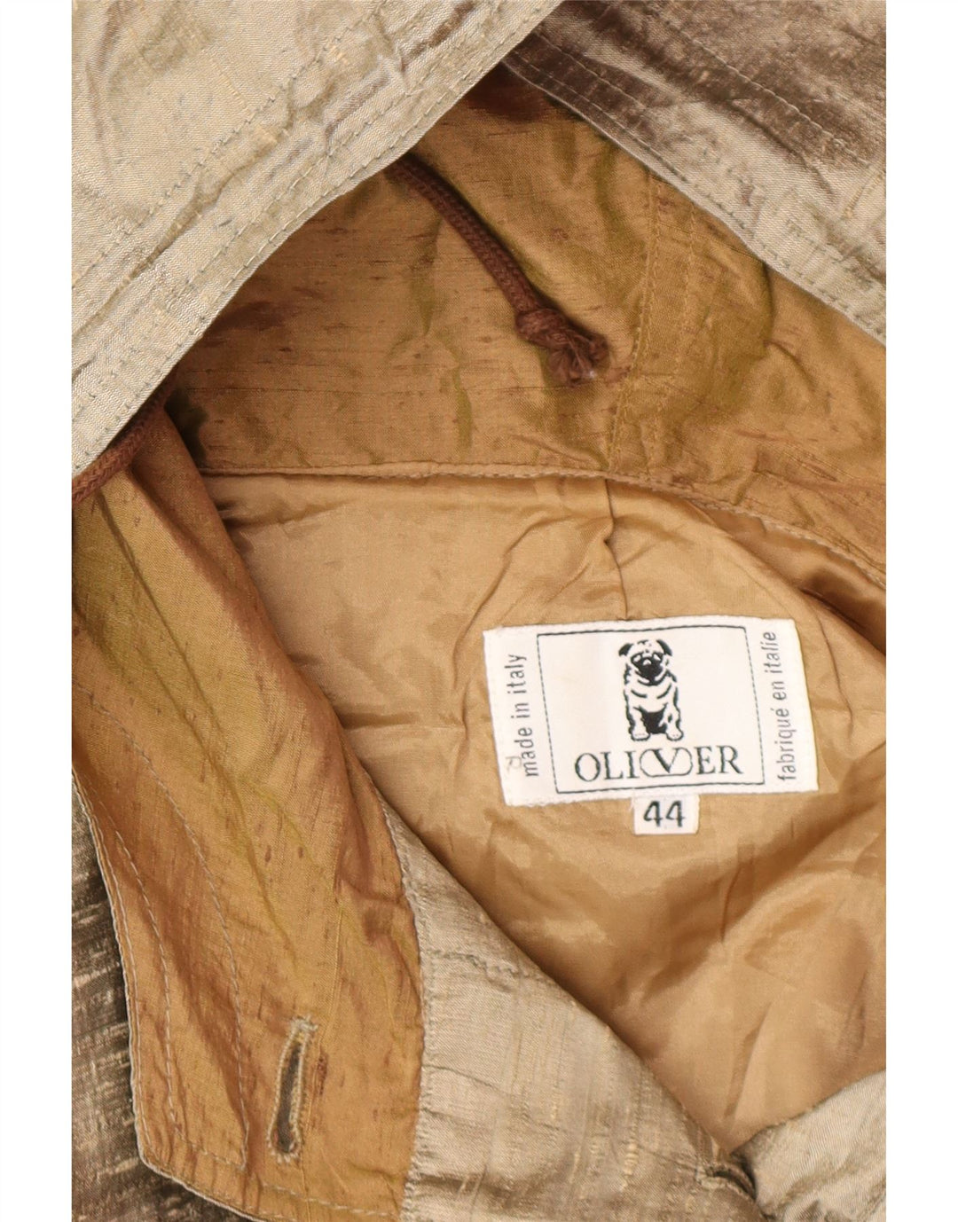 OLIVER BY VALENTINO Sobretudo feminino oversized com capuz IT 44 Médio Bege