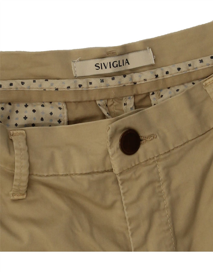 SIVIGLIA Womens Bermuda Shorts W28 Medium  Beige Vintage SIVIGLIA and Second-Hand SIVIGLIA from Messina Hembry 