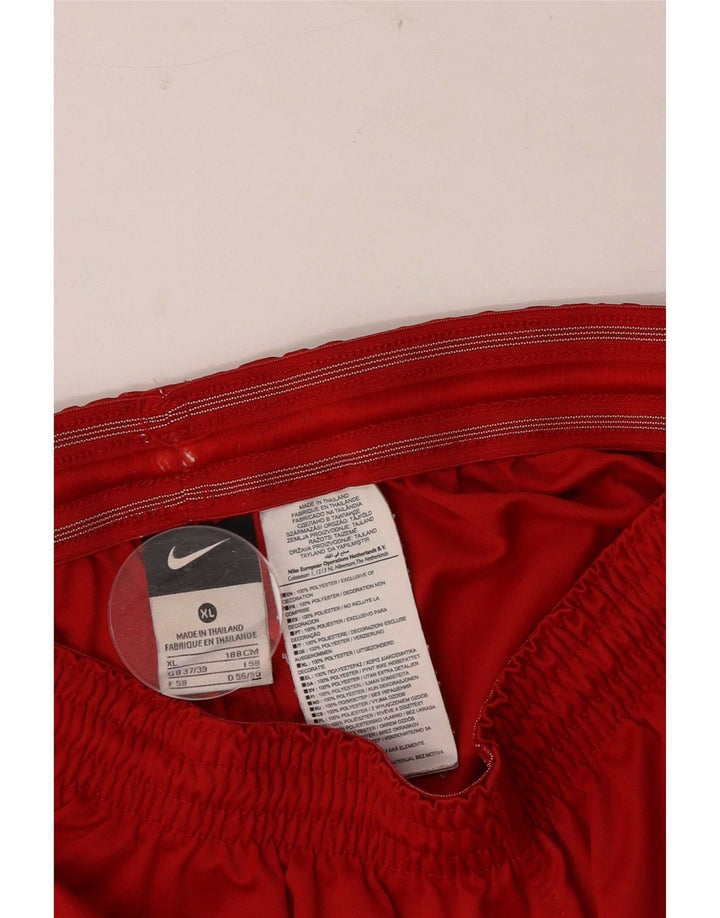 Shorts esportivos gráficos masculinos Nike XL poliéster vermelho
