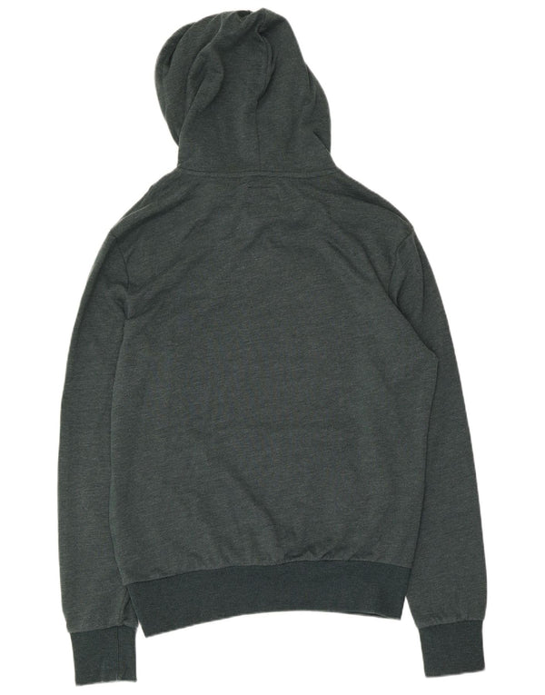 Superdry Mens Graphic Hoodie Jumper Médio Algodão Verde