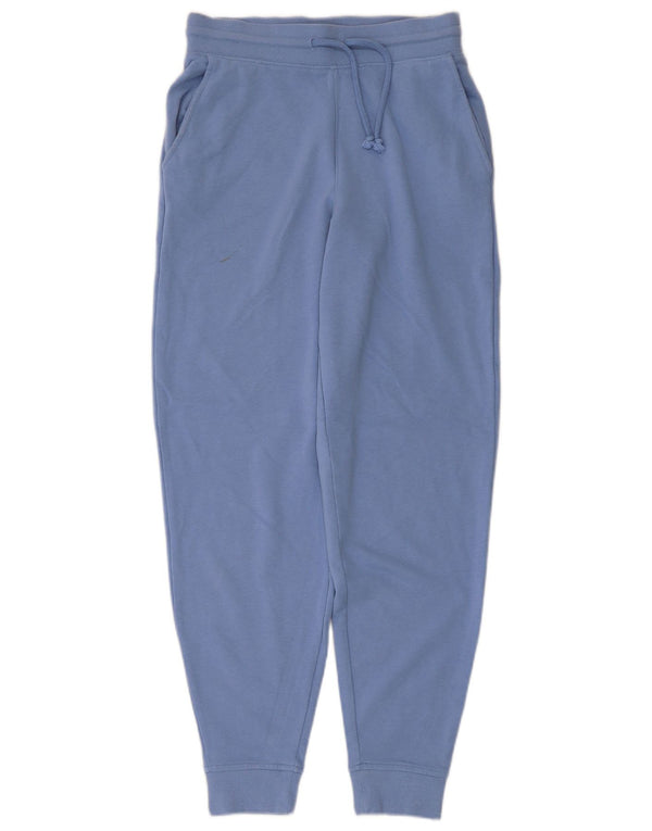 Calça esportiva feminina Marks & Spencer Joggers Reino Unido 10 algodão azul pequeno