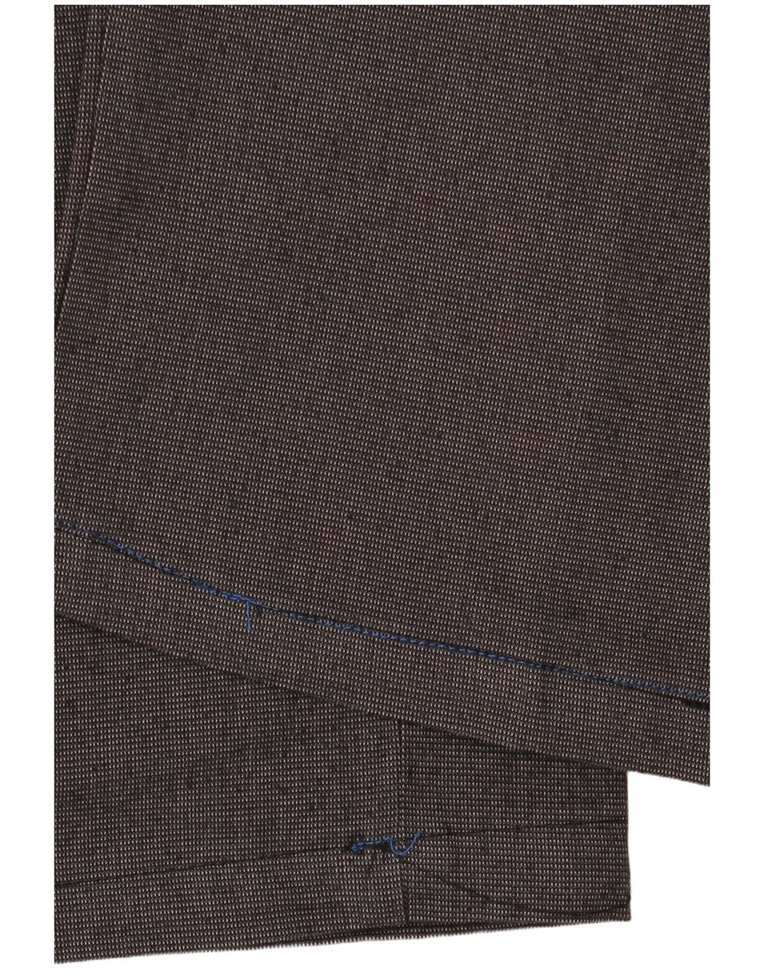 Calça masculina cortada reta Marks & Spencer W44 L23 algodão cinza