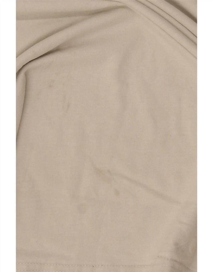Ellesse Camiseta masculina gráfica top grande branco