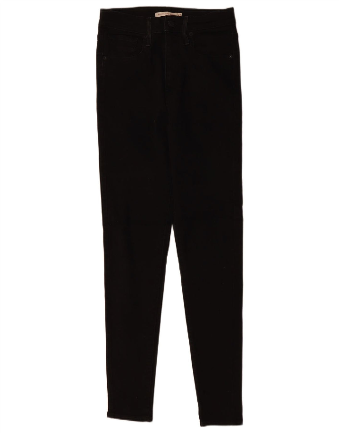 Calça jeans feminina LEVI'S Mile High Super Skinny W27 L29 algodão preto