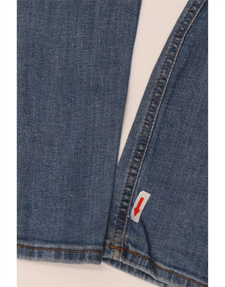 Jack & Jones Masculino Liam Distressed Jeans Skinny W30 L32 Azul