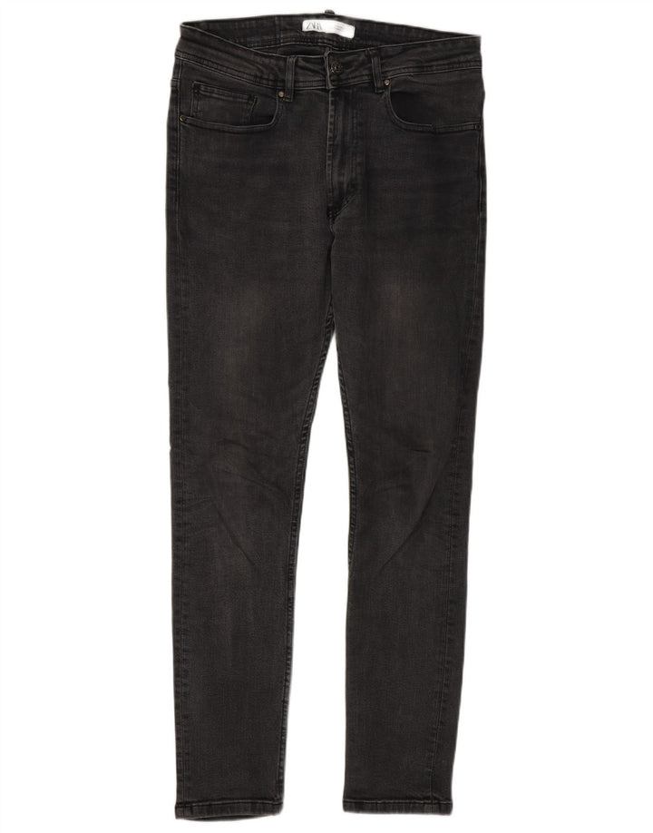 Zara Mens Slim Jeans EU 40 Médio W31 L29 Cinza